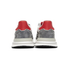 adidas Originals Grey and Red ZX 500 RM Sneakers