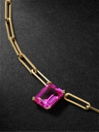 Yvonne Léon - Gold Corundum Pendant Necklace