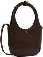 Courrèges Brown Holy Leather Bag