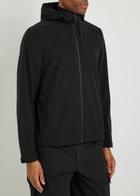 Rains Mito Water-repellant Hooded Shell Jacket Black