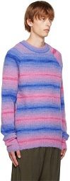 AGR Pink & Blue Raglan Sweater