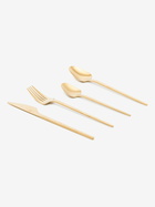 Jonathan Adler Gold Tone Vienna Cutlery Set