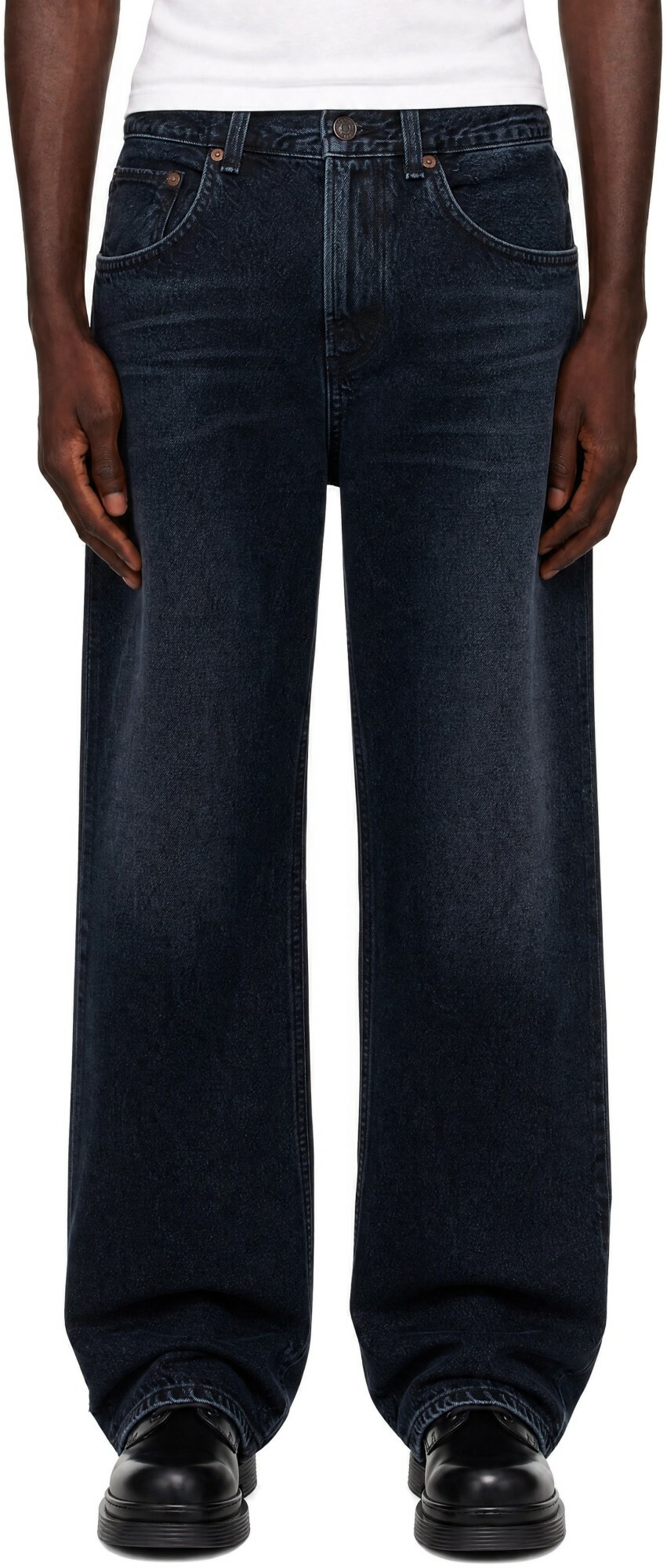 AGOLDE Blue Deka Jeans