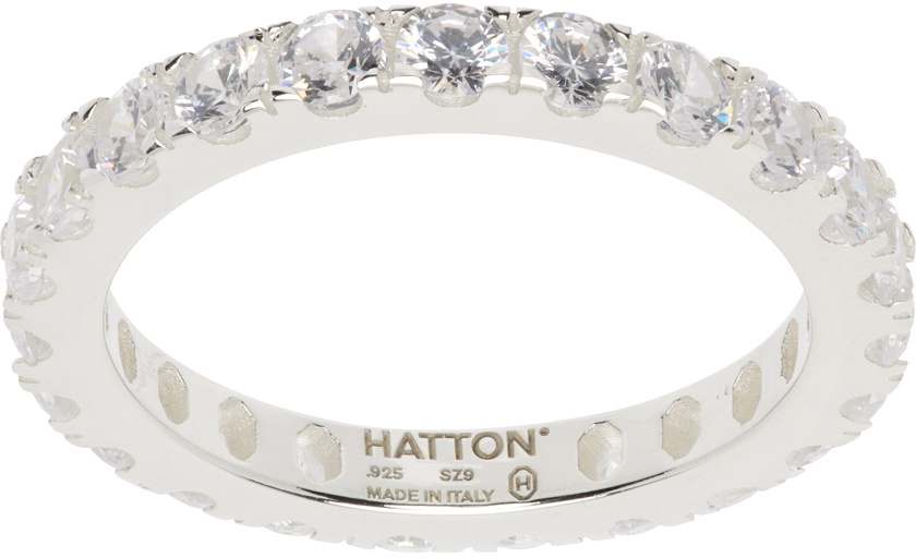 Hatton Labs Silver Eternity Ring
