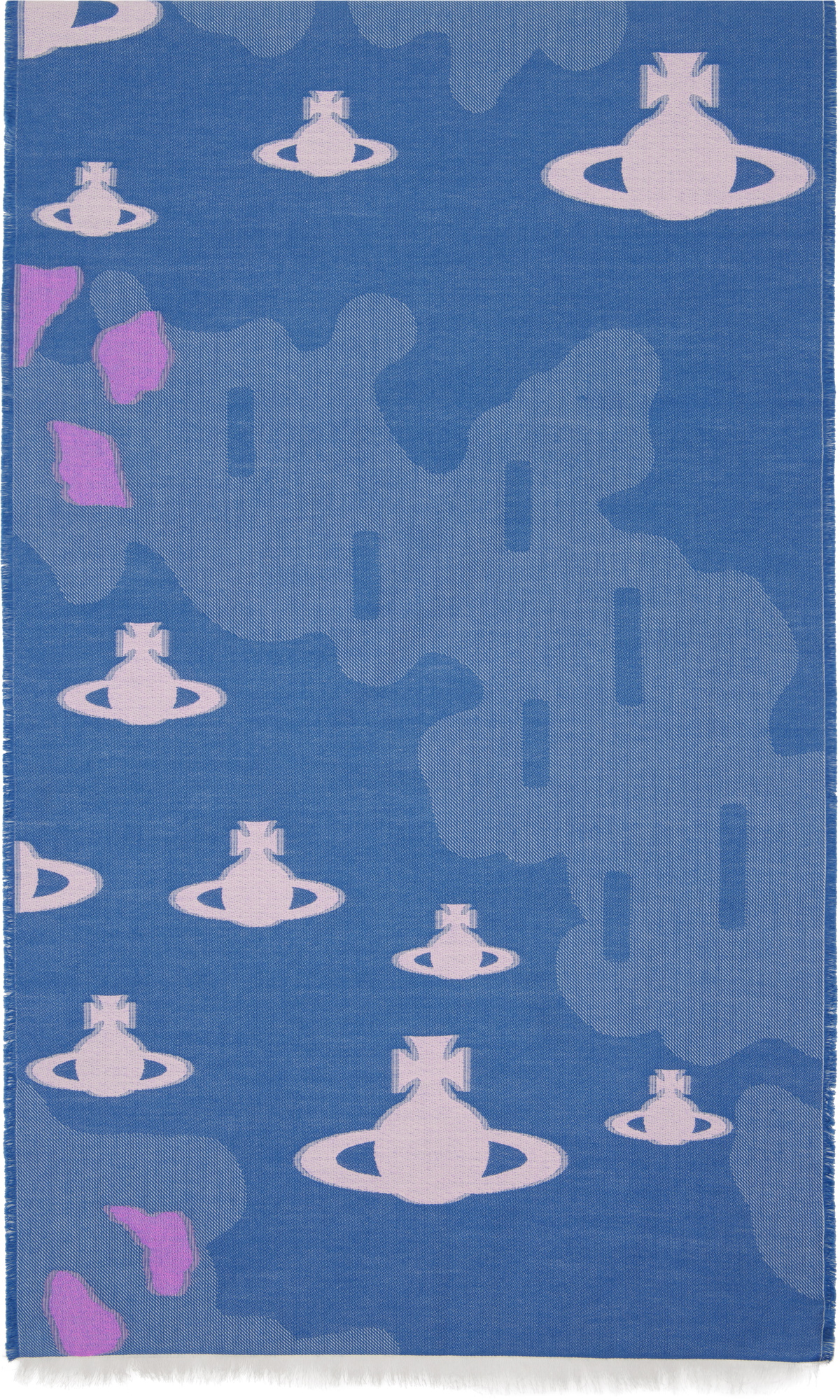 Vivienne Westwood Blue Trial Scarf