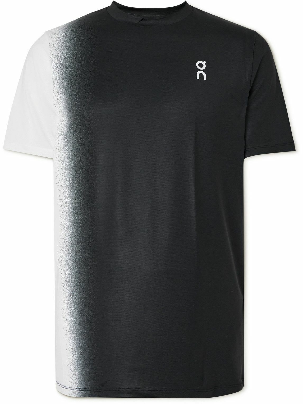 ON - Court-T Logo-Print Stretch Recycled-Jersey Tennis T-Shirt