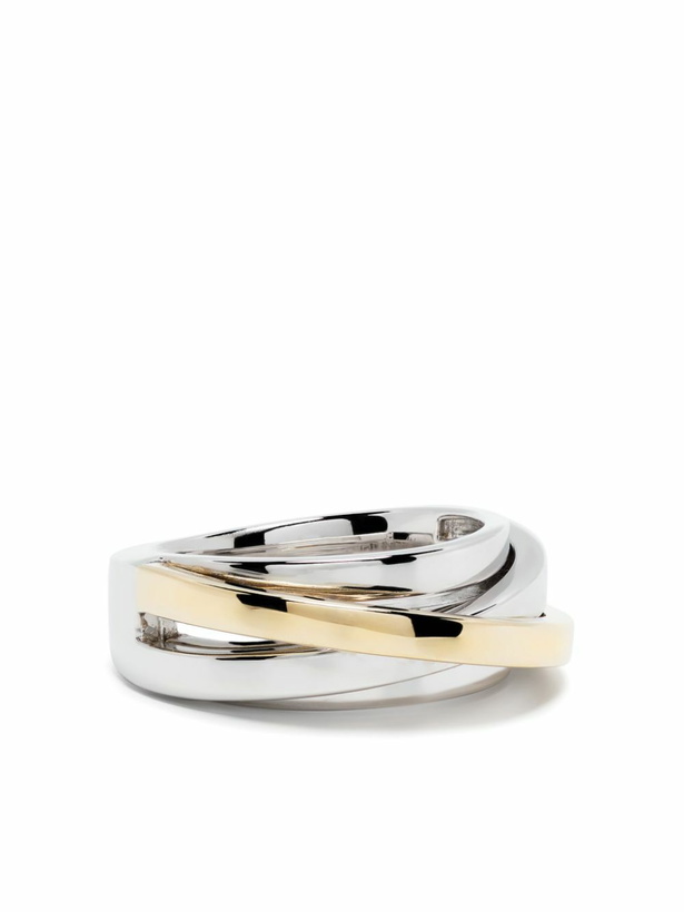 Photo: Tom Wood Sterling Silver Orb Slim Duo Ring