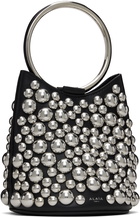 ALAÏA Black Ring Mini Bucket Bag