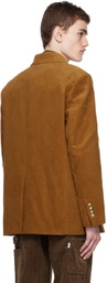 Dunst Tan Two-Button Blazer