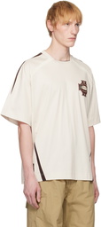 WOOYOUNGMI Beige Graphic T-shirt