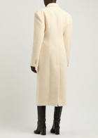 Giuseppe DI Morabito Floral Double-breasted Coat Off White