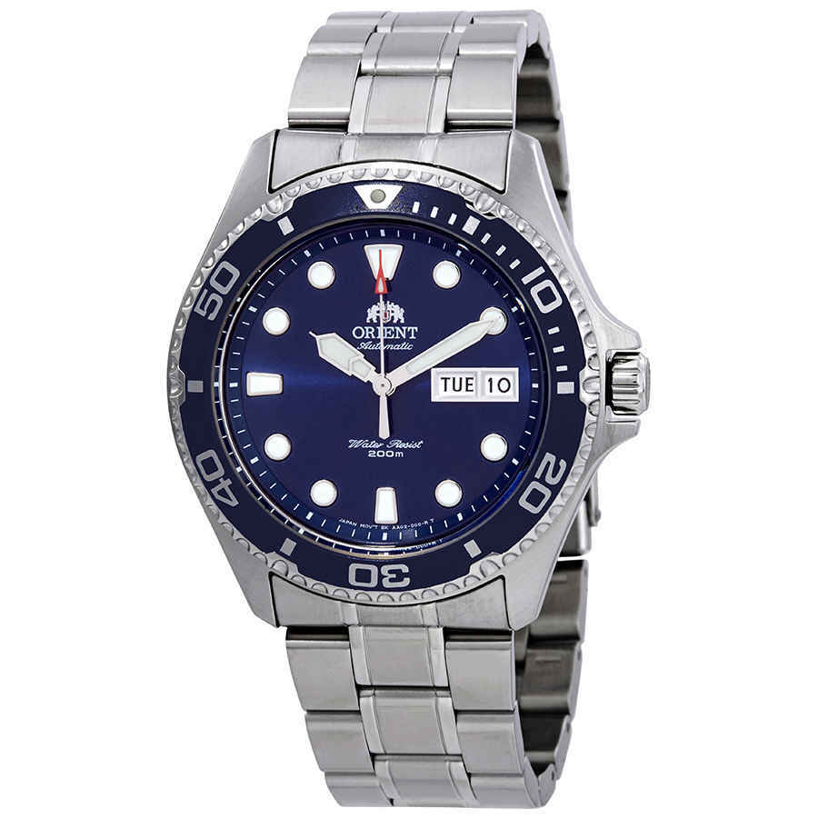 Orient Ray II Automatic Blue Dial Mens Watch FAA02005D9 Orient