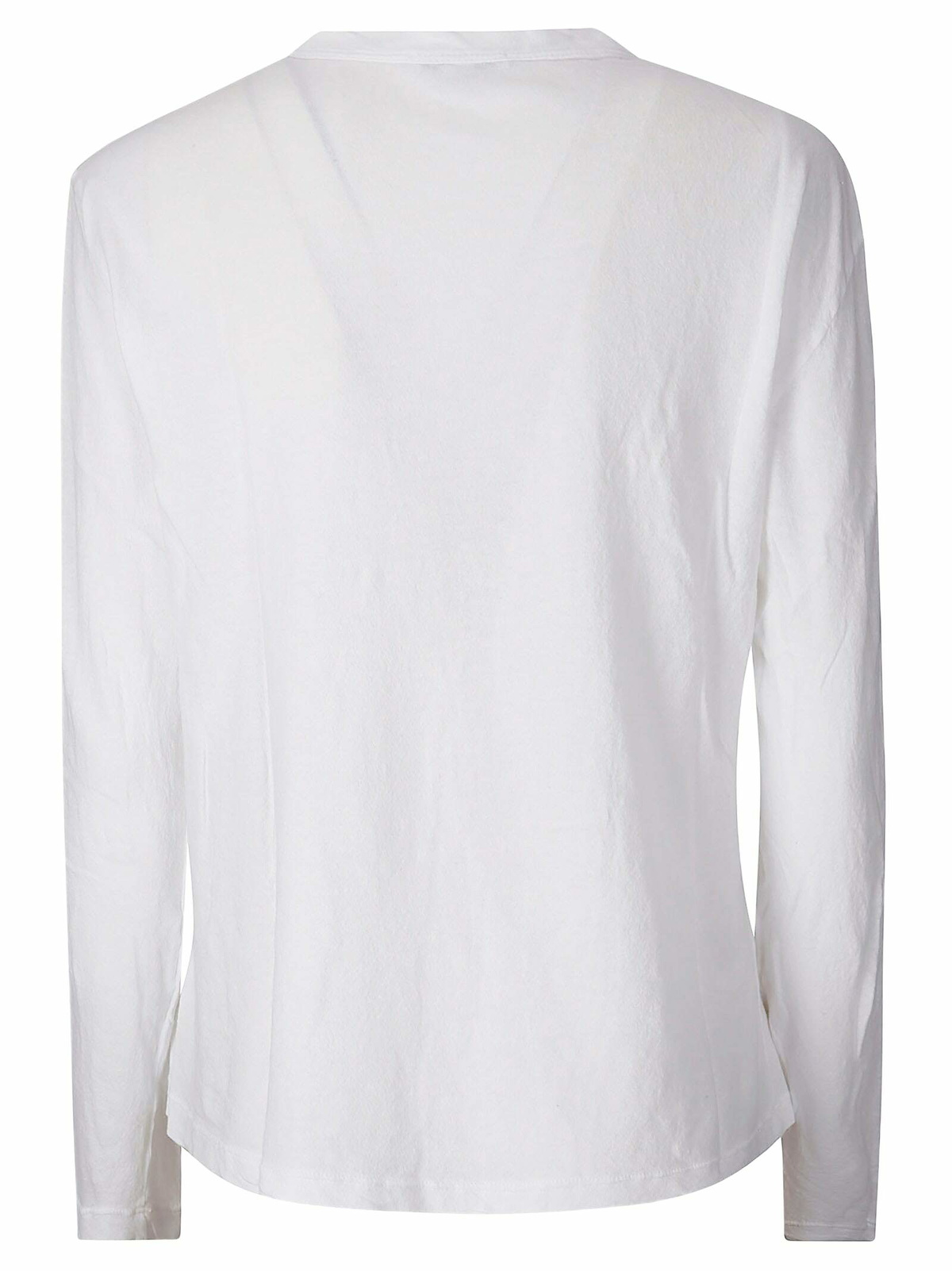 James Perse Crepe Jersey Oversized L/s Crew