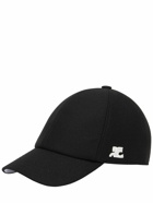 COURREGES - Logo Cotton Baseball Cap