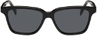 TOTEME Black 'The Squares' Sunglasses