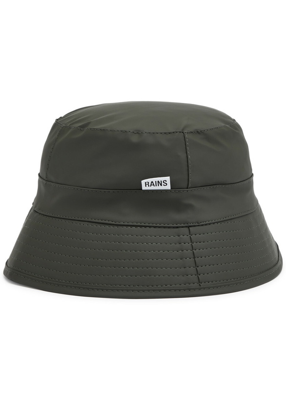 Photo: Rains Rubberised Bucket hat Dark Green