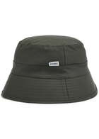 Rains Rubberised Bucket hat Dark Green