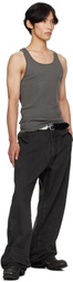 ALEXANDER DIGENOVA Gray Layered Tank Top