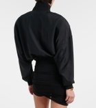 Gucci Silk poplin bomber jacket