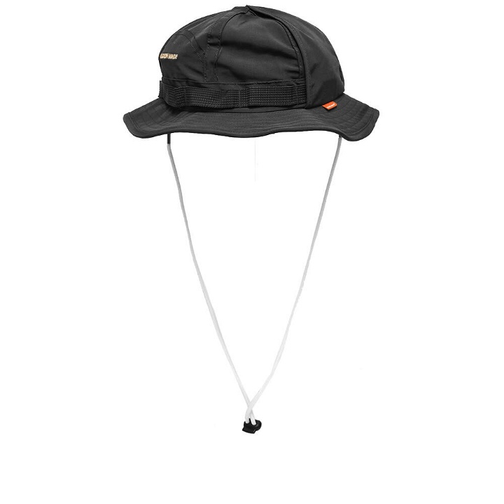 Photo: GOOPiMADE Men's ® UE-01 Combinatorics Bucket Hat in Black