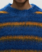 Marni Roundneck Sweater Blue - Mens - Pullovers