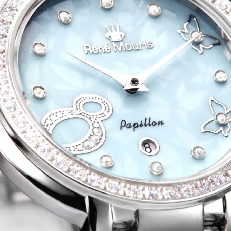 Rene Mouris Papillon Mother of Pearl Dial Ladies Watch 50111RM4