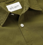 Albam - Cotton-Poplin Shirt - Green