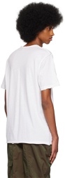 True Tribe White Raw Edges T-Shirt