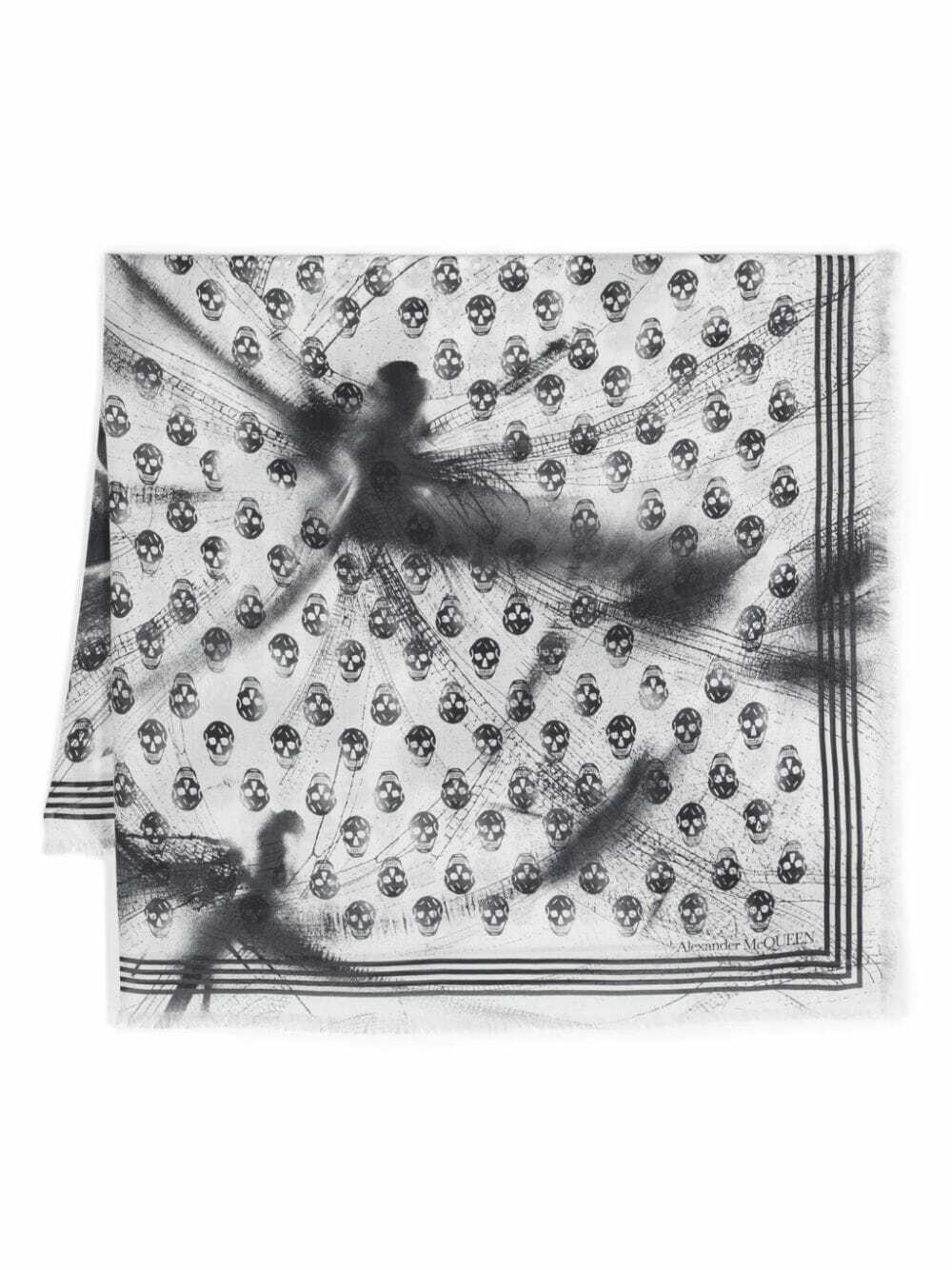 Photo: ALEXANDER MCQUEEN - Dragonfly Print Scarf