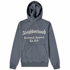 Neighborhood Men's Sulfur Dye Popover Hoody in Black