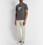 Outerknown - Printed Organic Cotton-Jersey T-Shirt - Gray