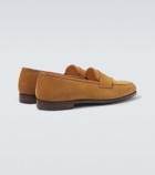 George Cleverley Bradley II suede loafers