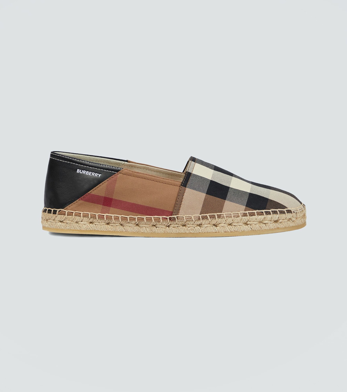 Burberry women's check slide espadrilles online