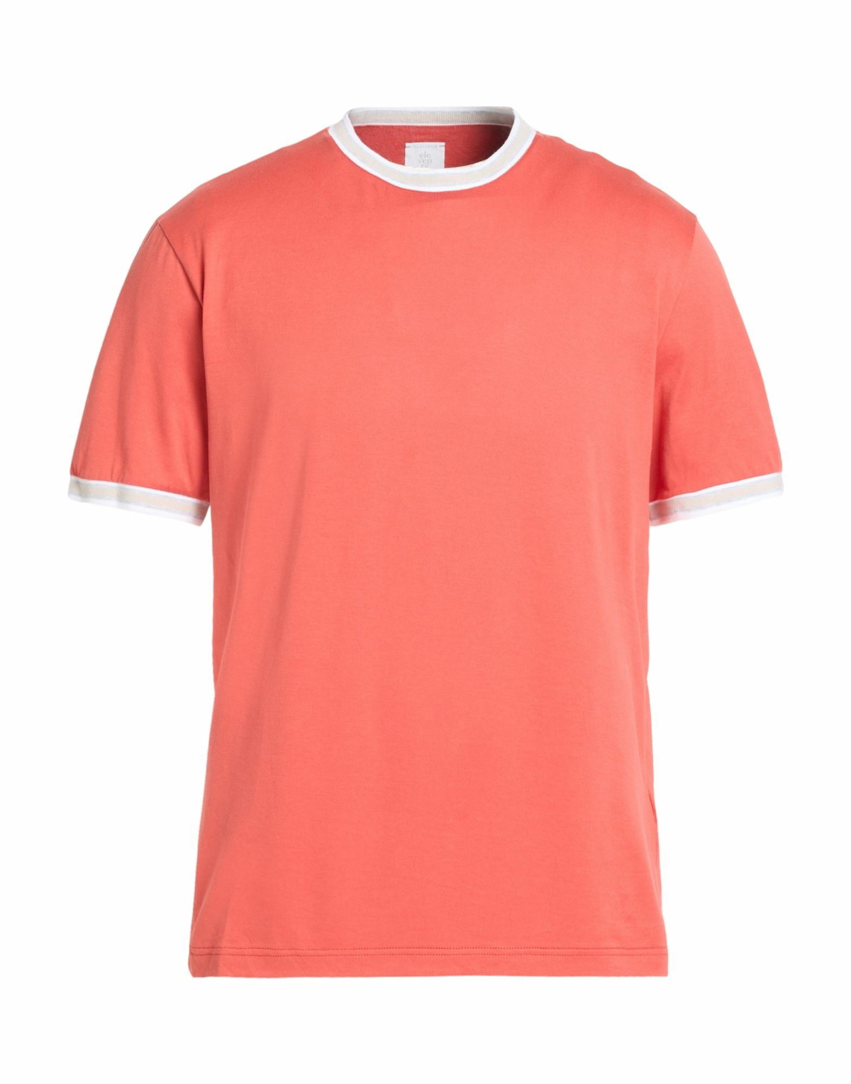 Eleventy Mens T-shirt in Tomato red