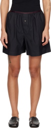 LEMAIRE Black Boxer Shorts