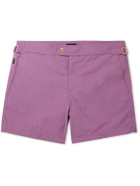 TOM FORD - Slim-Fit Mid-Length Swim Shorts - Purple