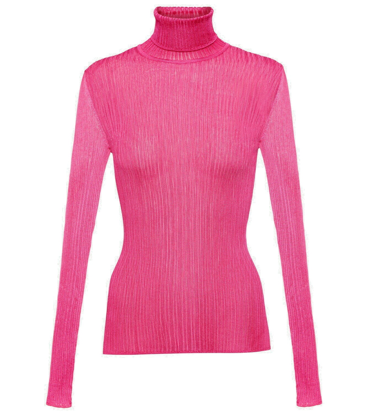 Tom Ford Ribbed-knit turtleneck top TOM FORD