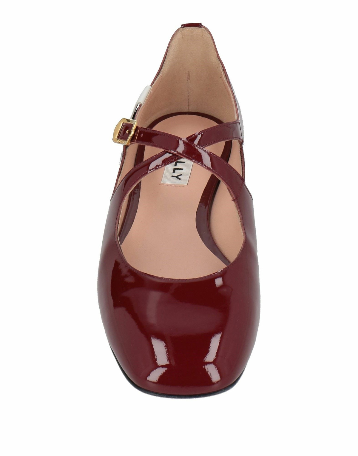 Bally Womens Ballet flats Burgundy