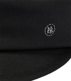 Ruslan Baginskiy Logo-detailed wool-blend cap