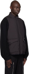 UNDERCOVER Black Paneled Jacket
