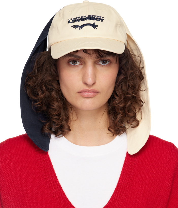 Photo: Charles Jeffrey LOVERBOY Off-White Colour Block Bunny Cap