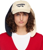 Charles Jeffrey LOVERBOY Off-White Colour Block Bunny Cap