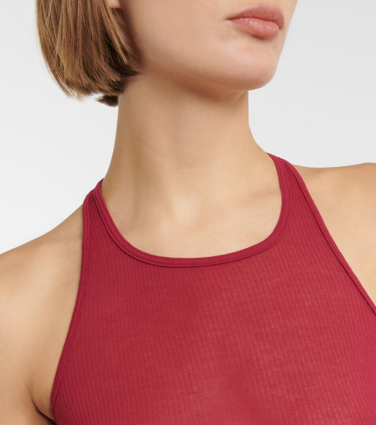 Rick Owens - Ribbed-knit tank top Rick Owens
