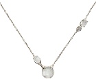 Alan Crocetti Silver Droplet Necklace