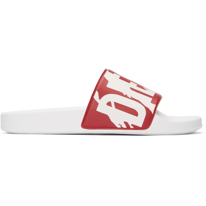 Photo: Diesel Red and White Sa-Maral Slides