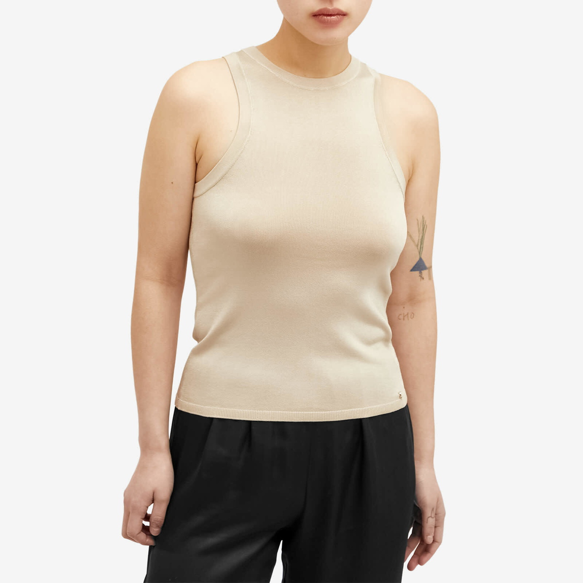 Anine Bing Women's Noel Top in Champagne
