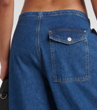 Dion Lee Parachute mid-rise wide-leg jeans