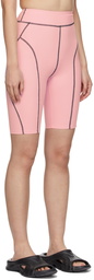 BONBOM Pink Seam Bike Shorts