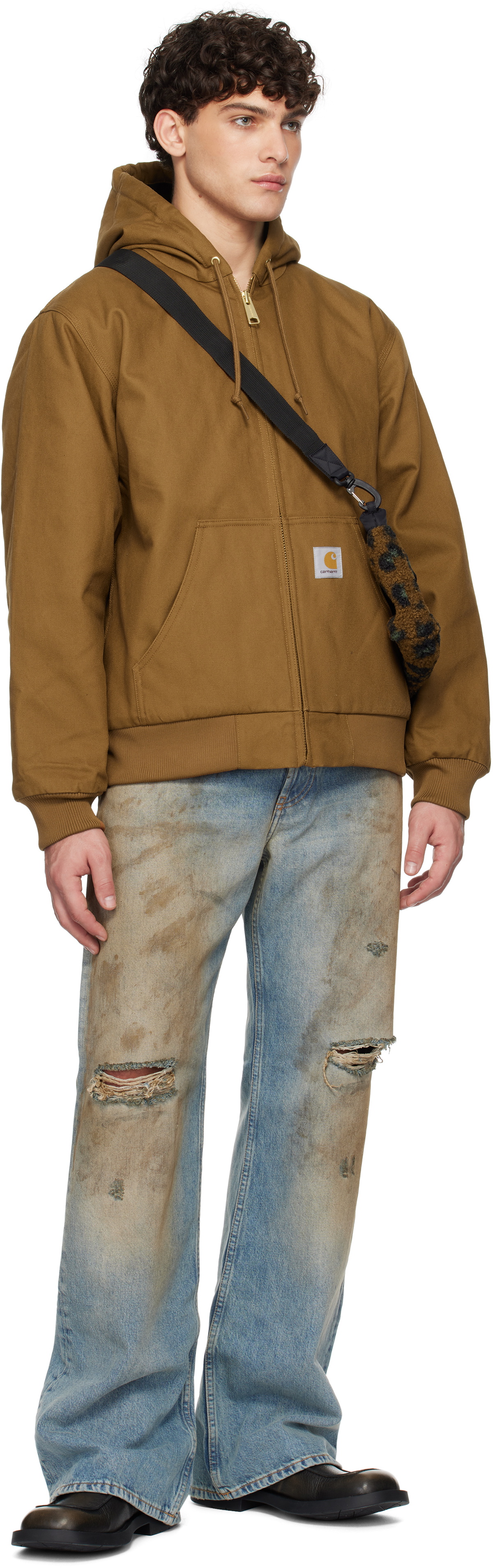 Carhartt Work In Progress Brown Orla Strap Bag