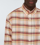 Undercover - Checked long-sleeved shirt